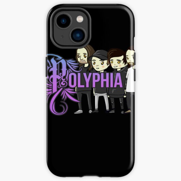 Polyphia Merch Polyphia Merch Polyphia band Chibi iPhone Tough Case RB1207 product Offical polyphia Merch