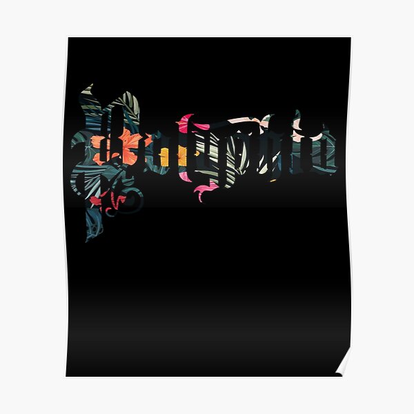 Polyphia flowers Poster RB1207 product Offical polyphia Merch