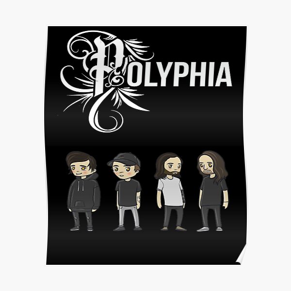 polyphia band - graphic design  Poster RB1207 product Offical polyphia Merch