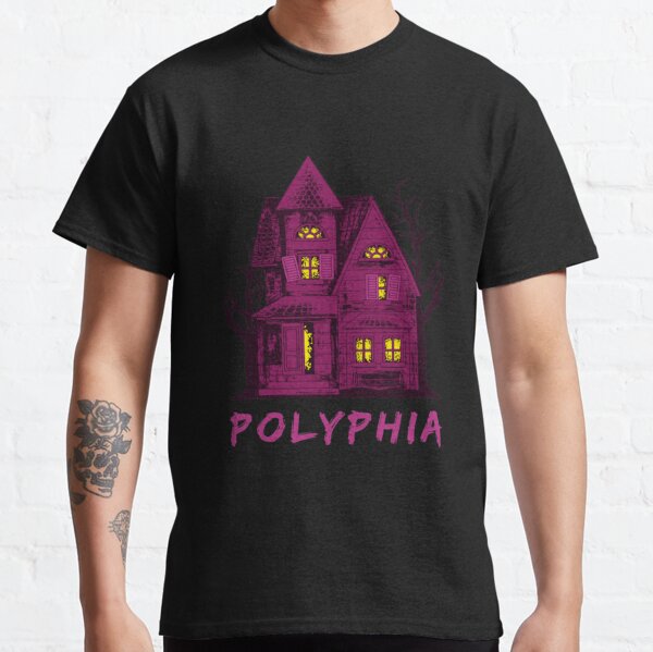 Polyphia Merch Polyphia Band With Some Scary Haunted House Classic T-Shirt RB1207 product Offical polyphia Merch