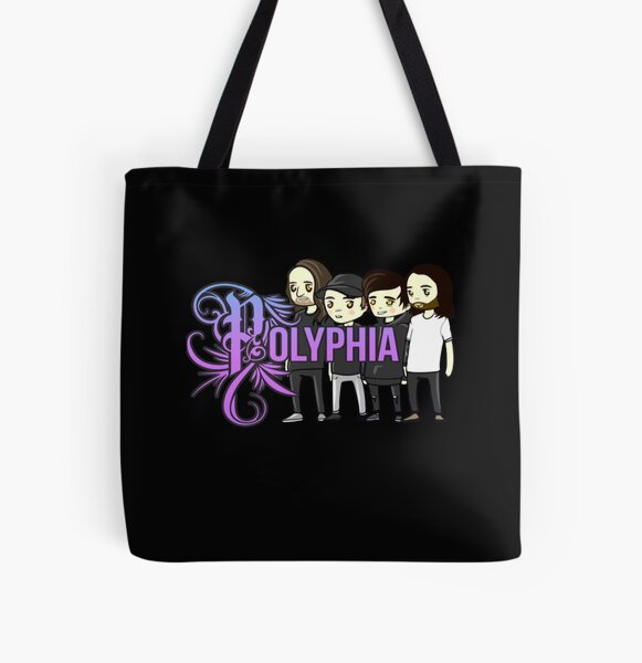 Polyphia Merch Polyphia Merch Polyphia band Chibi All Over Print Tote Bag RB1207 product Offical polyphia Merch
