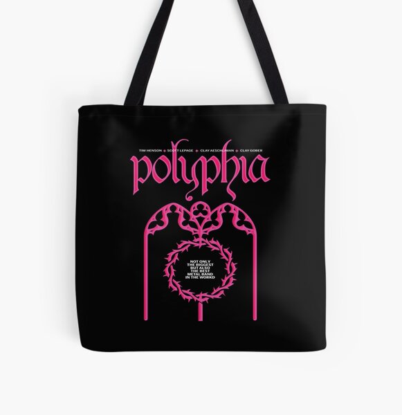 Polyphia Merch Polyphia Merch tees All Over Print Tote Bag RB1207 product Offical polyphia Merch