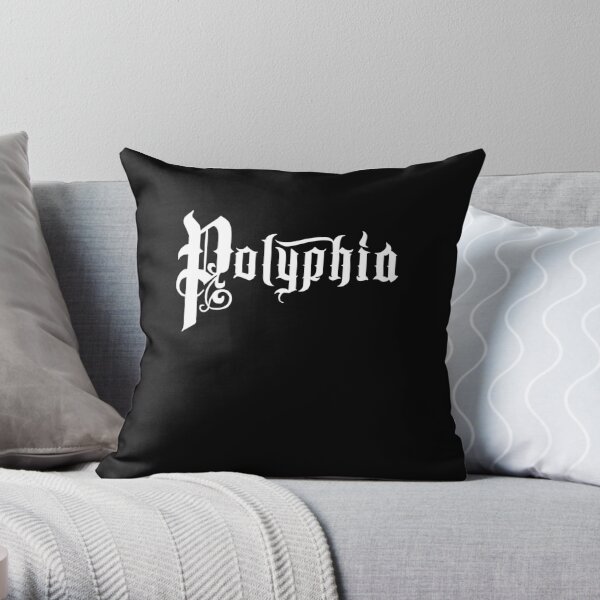 Polyphia Merch Polyphia Logo Tee Throw Pillow RB1207 product Offical polyphia Merch