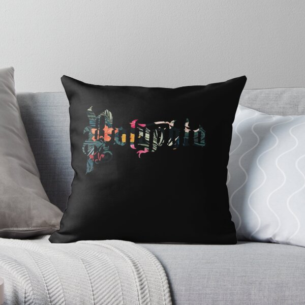 Polyphia flowers Throw Pillow RB1207 product Offical polyphia Merch